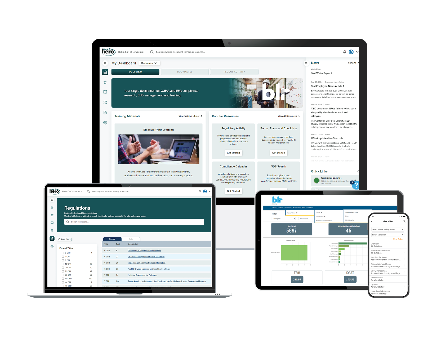 Compliance & Management Display